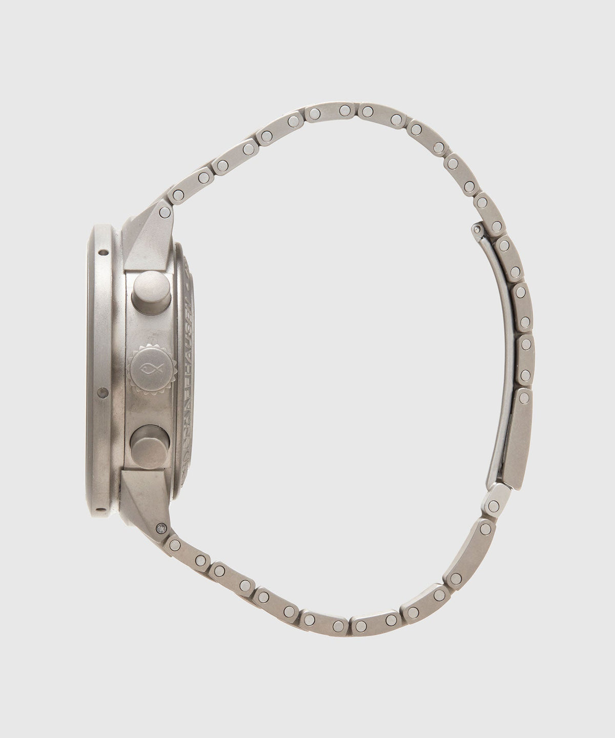 2004 IWC Perpetual Calendar Titanium Chronograph Watch - Silver
