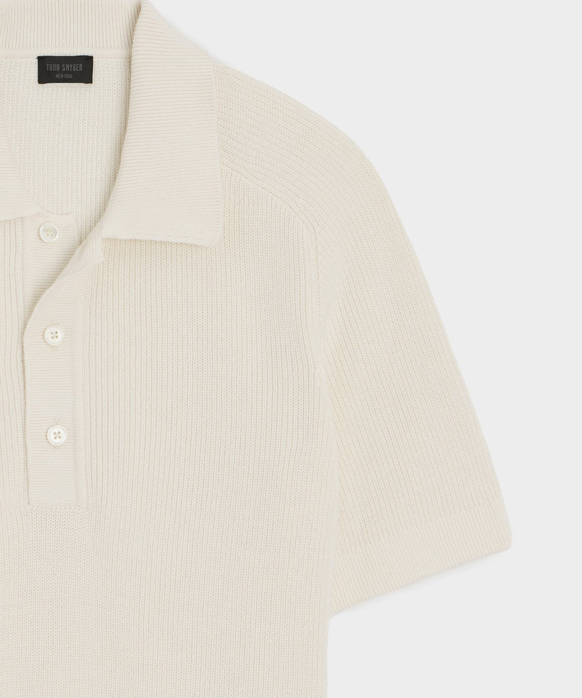 Beechwood Sweater Polo - Bisque