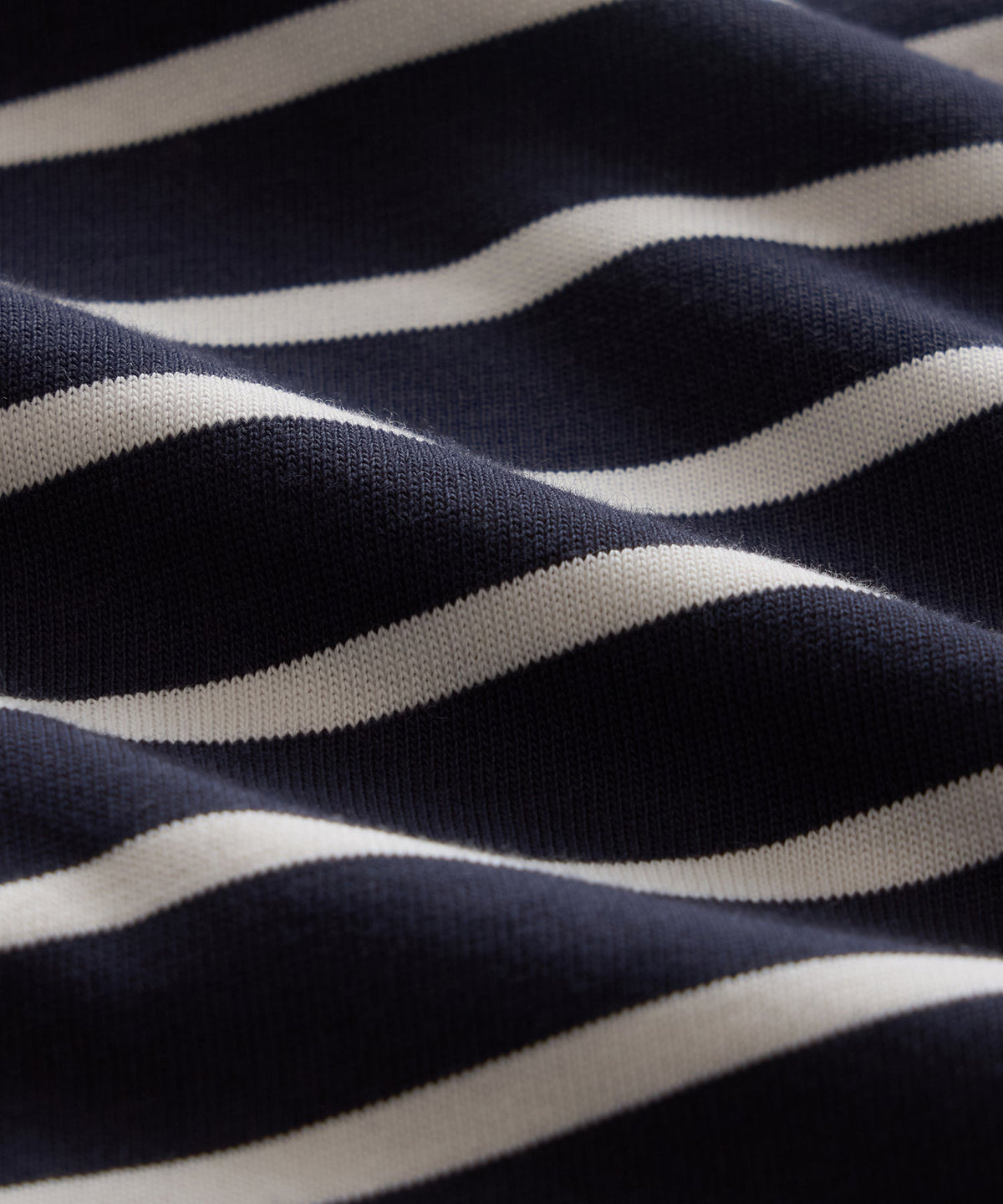 Boxy Jersey Tee - Navy