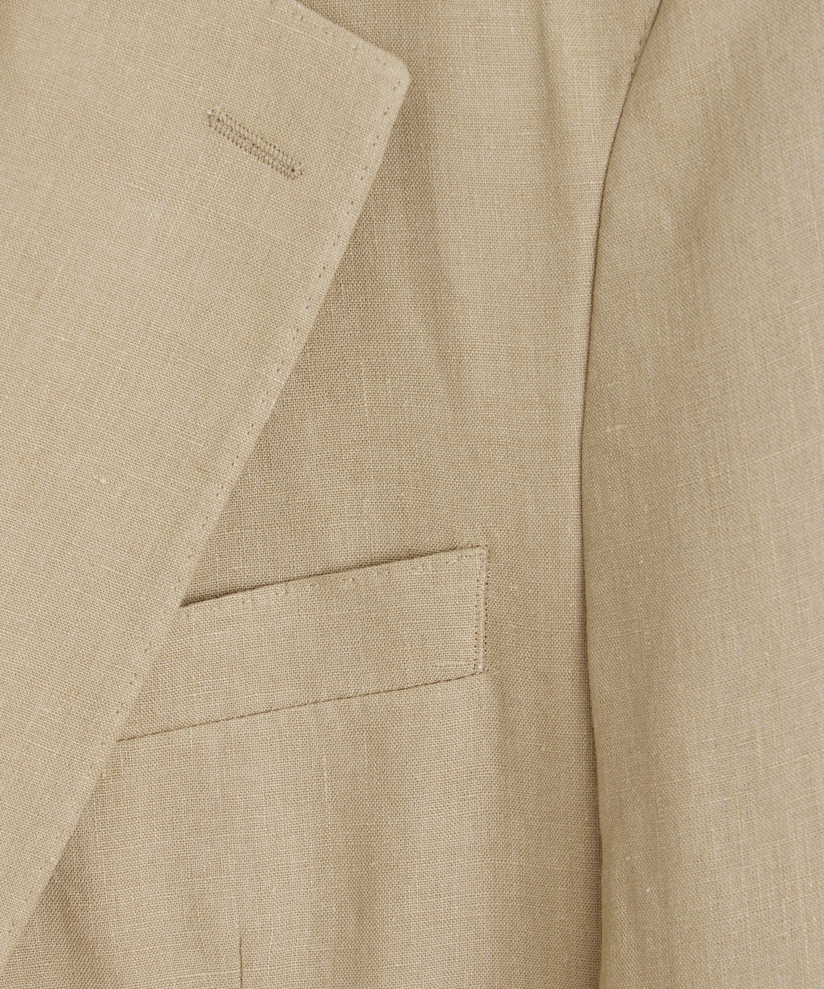 Italian Linen Madison Jacket - Beige