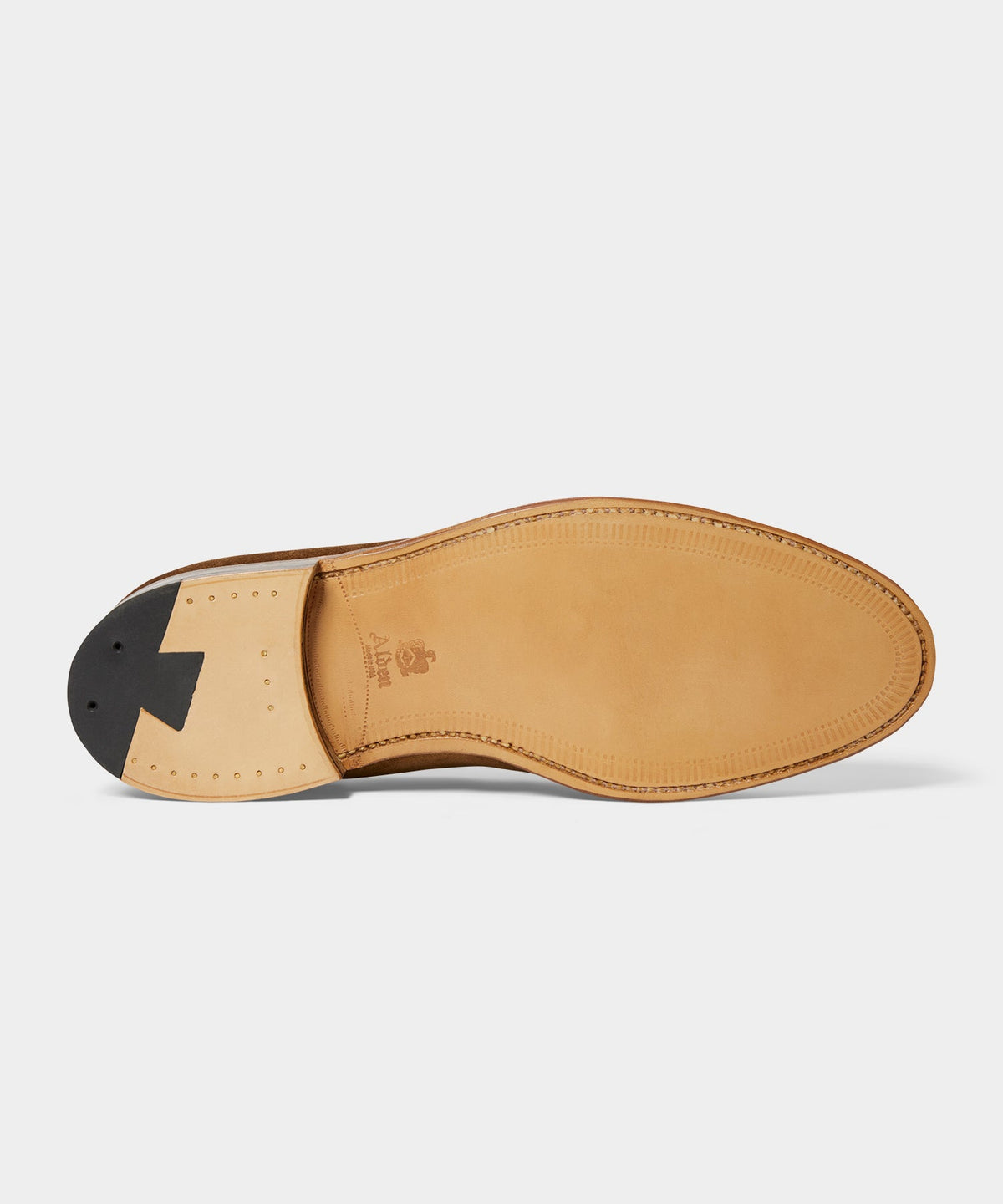 Todd Snyder X Alden Venetian Suede Loafer - Snuff