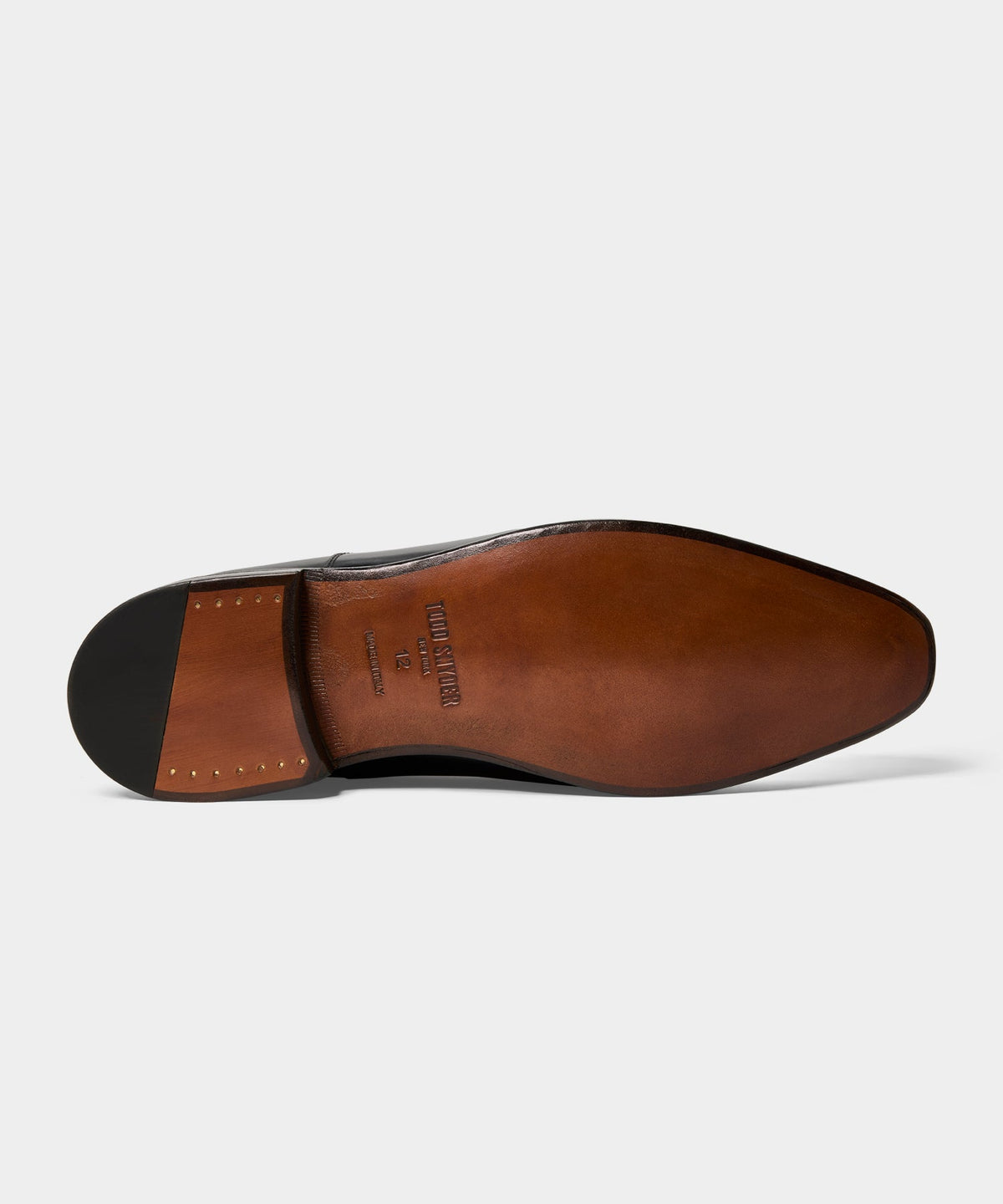 Madison Plain-Toe Oxford Shoe - Black