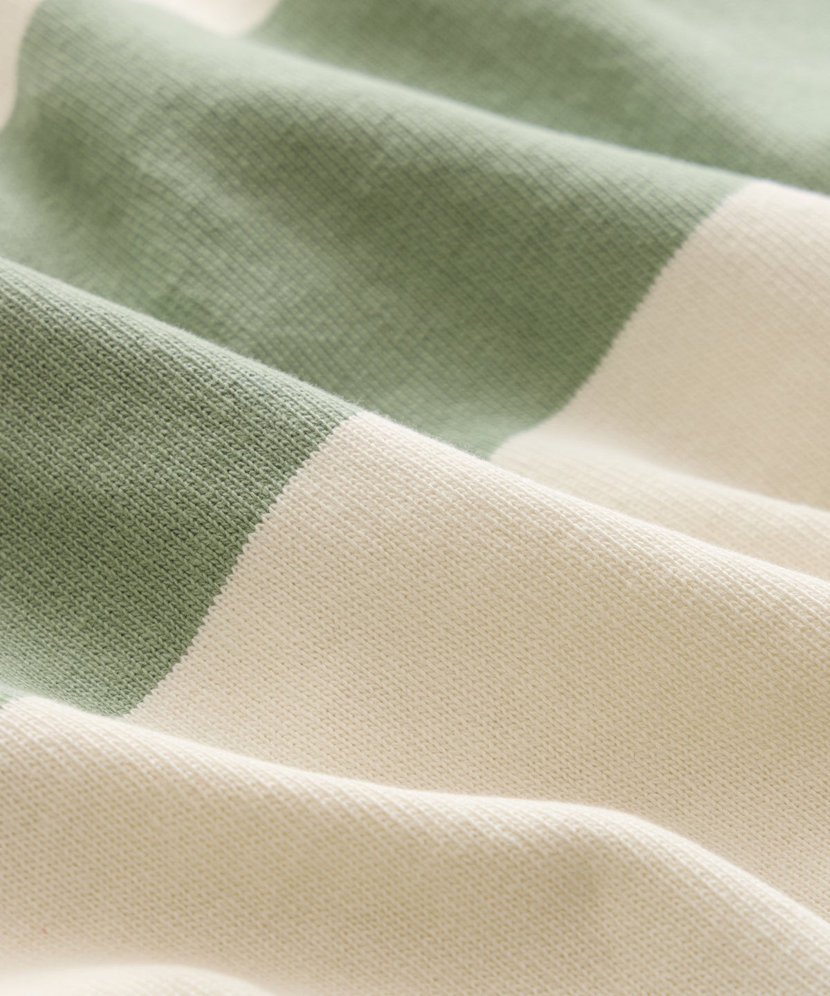 Striped Rugby Shirt - Faded Jade