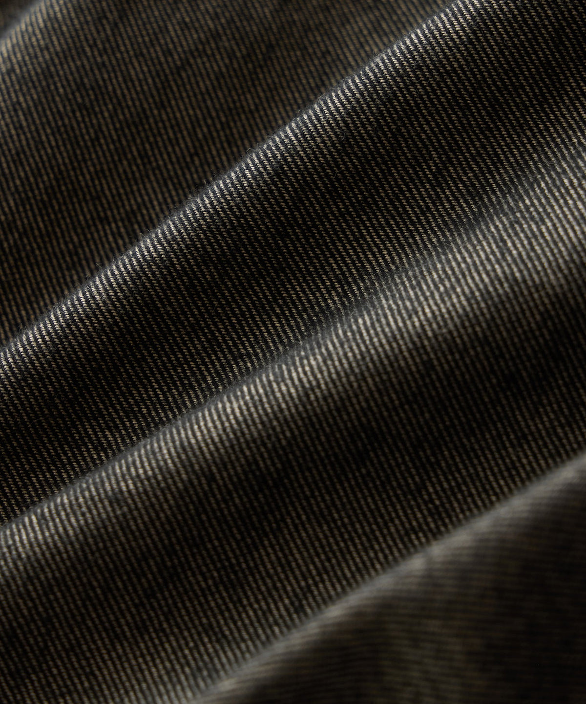 Italian Heathered Cotton Gurkha Trouser - Charcoal