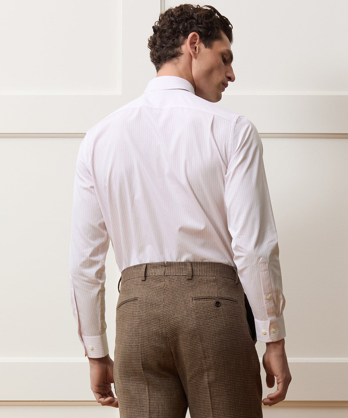 End-On-End Poplin Dress Shirt - Pink