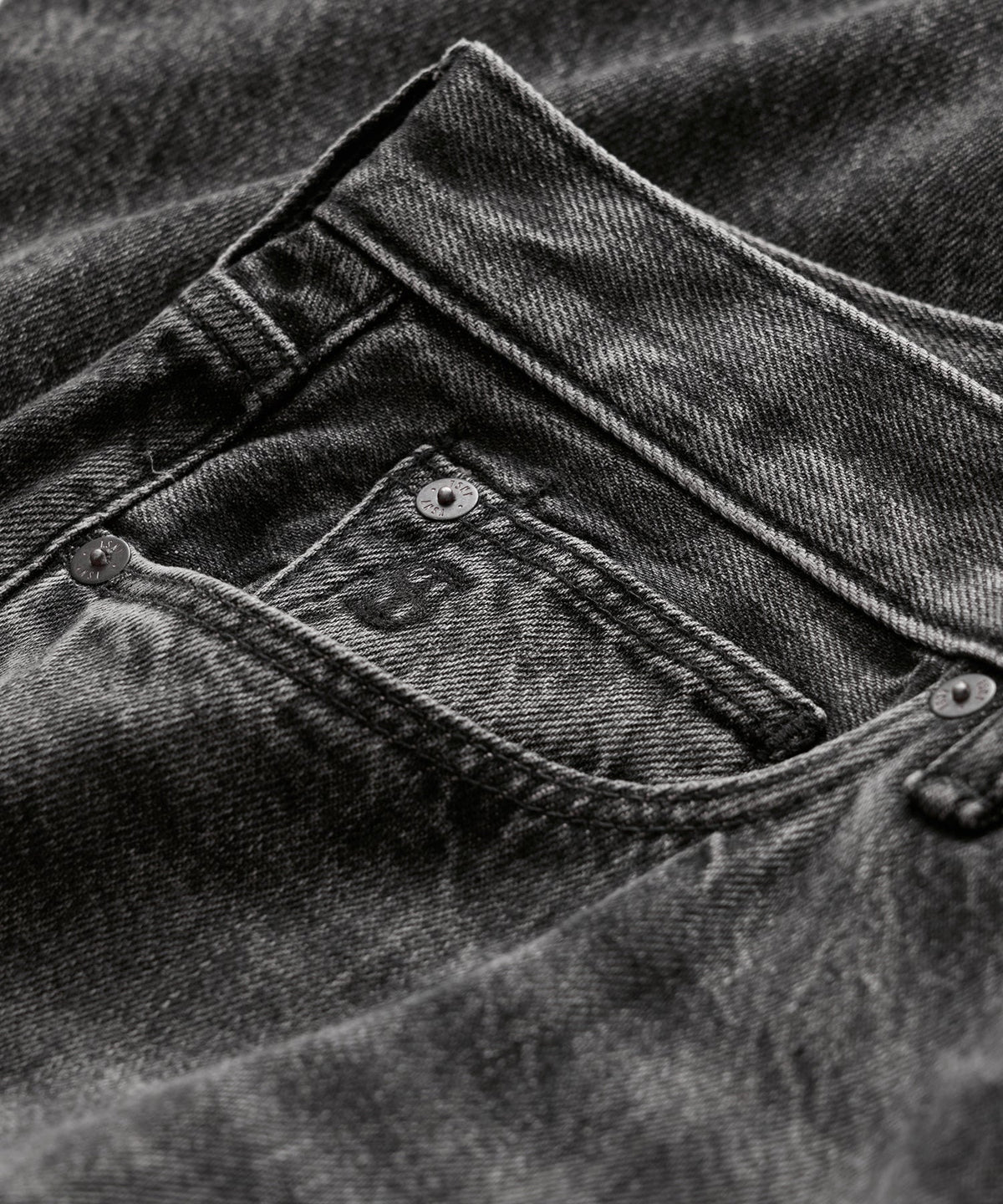 Slim Selvedge Jean - Charcoal