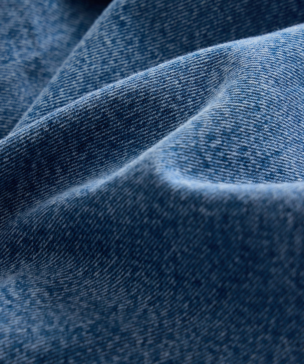 Boxy Denim Jacket - Vintage Blue