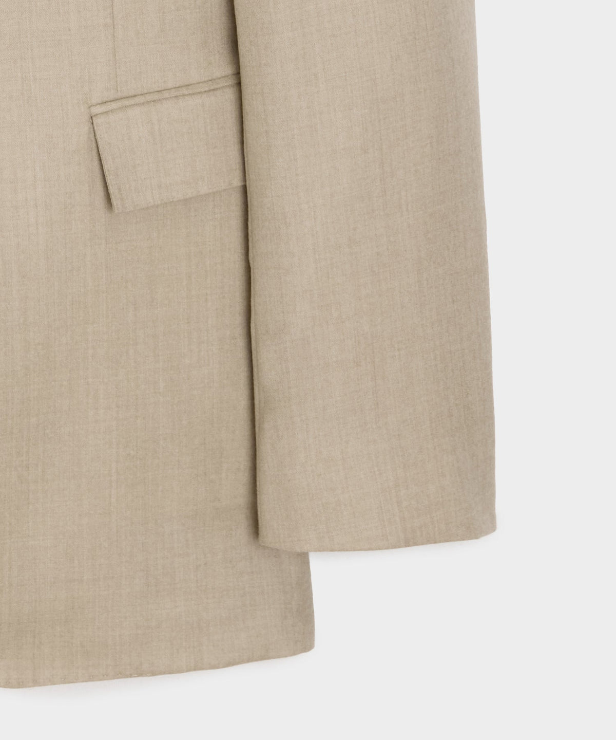 Italian Flannel Sutton Jacket - Oatmeal