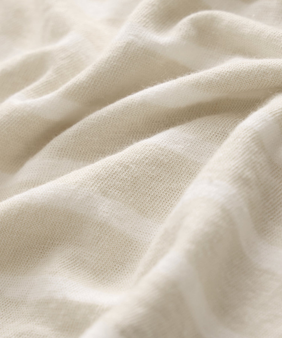 Linen Jersey Tee - Eggshell