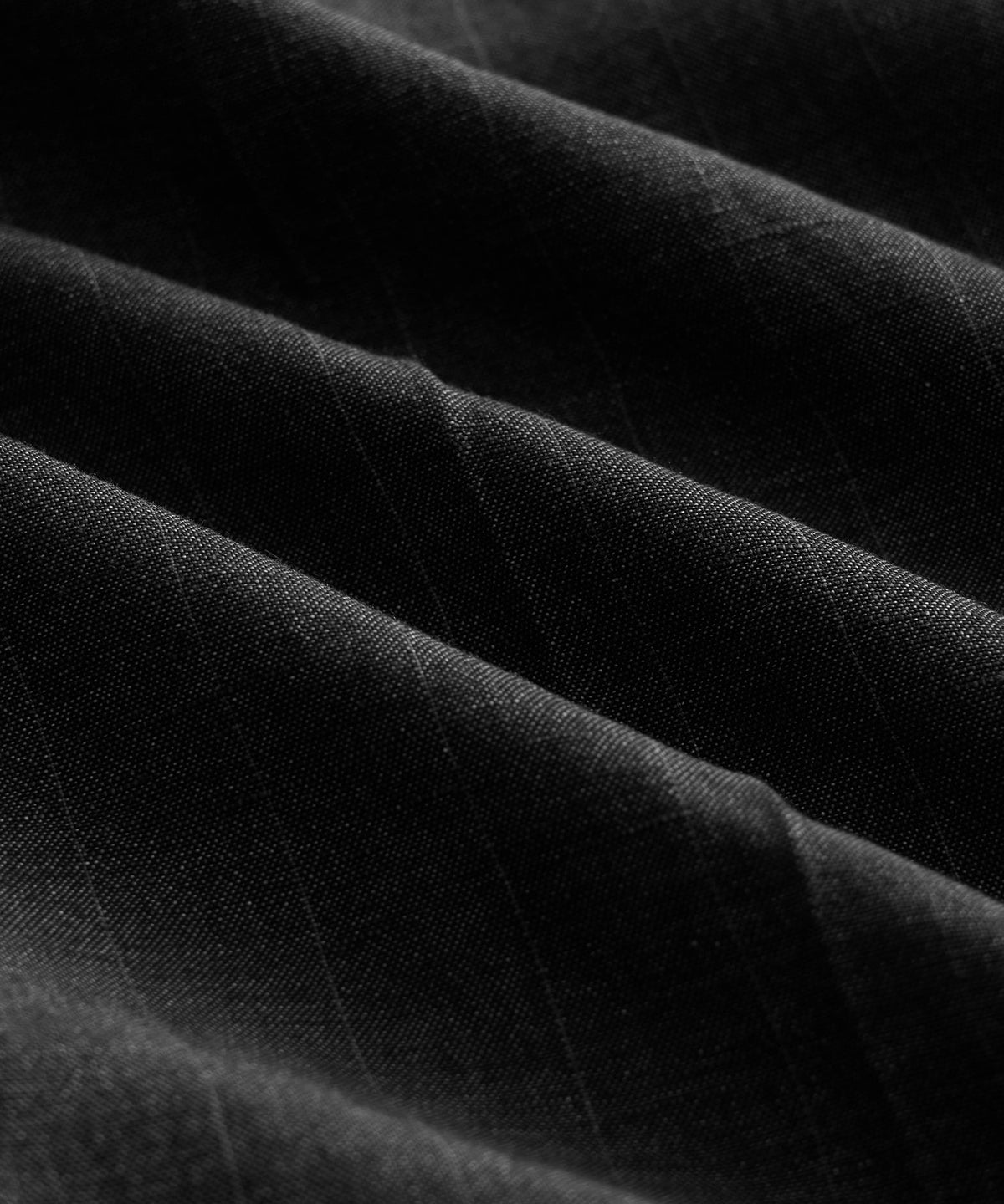 Italian Linen-Wool Officer Trouser - Charcoal