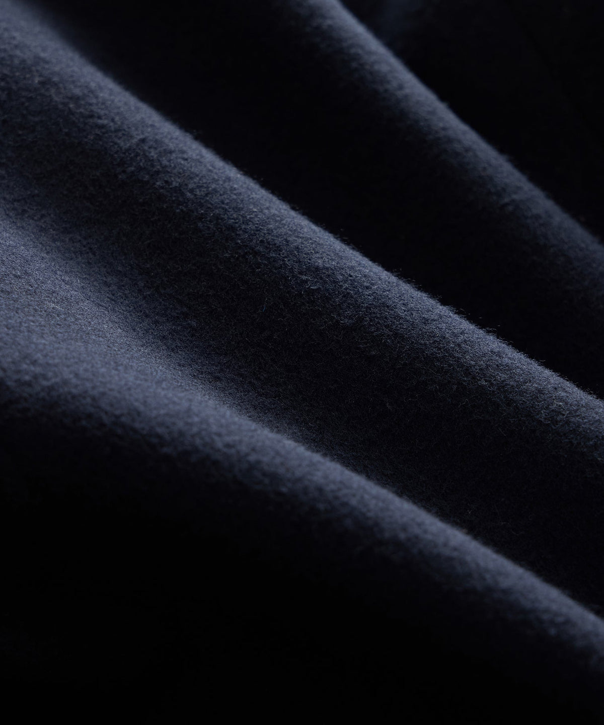 Italian Wool-Cashmere Peacoat - Navy