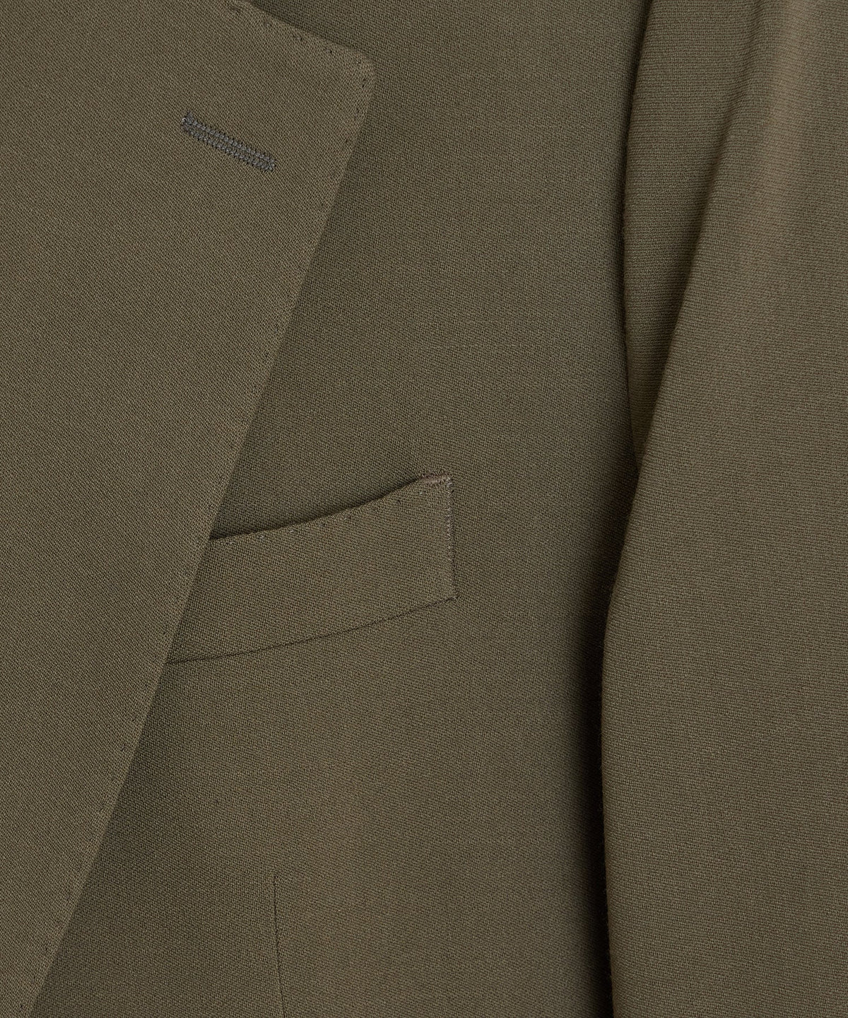 Italian Crepe Wythe Jacket - Olive