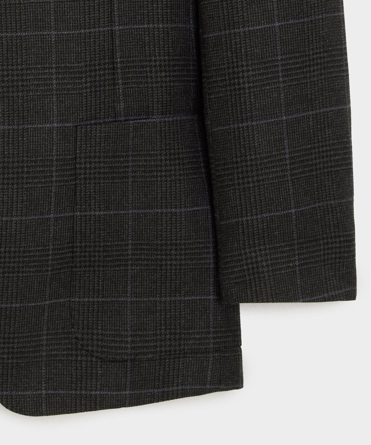 Italian Glen Plaid Wythe Jacket - Charcoal