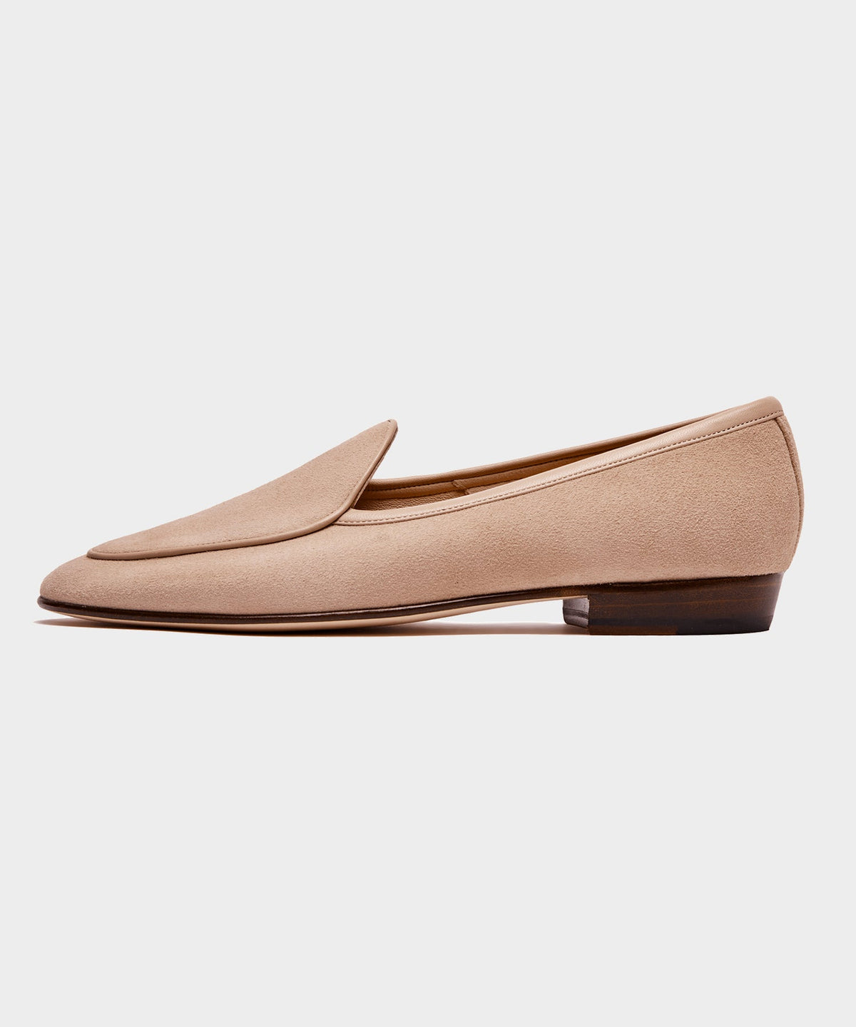 Baudoin & Lange Exclusive Suede Sagan Loafer - Taupe