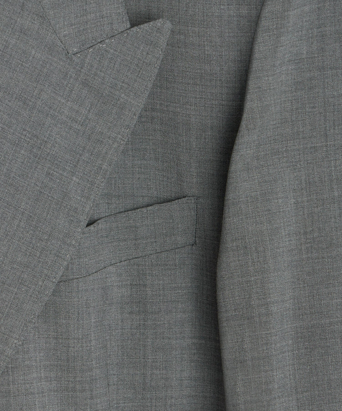 Italian Tropical Wool Wythe Jacket - Grey
