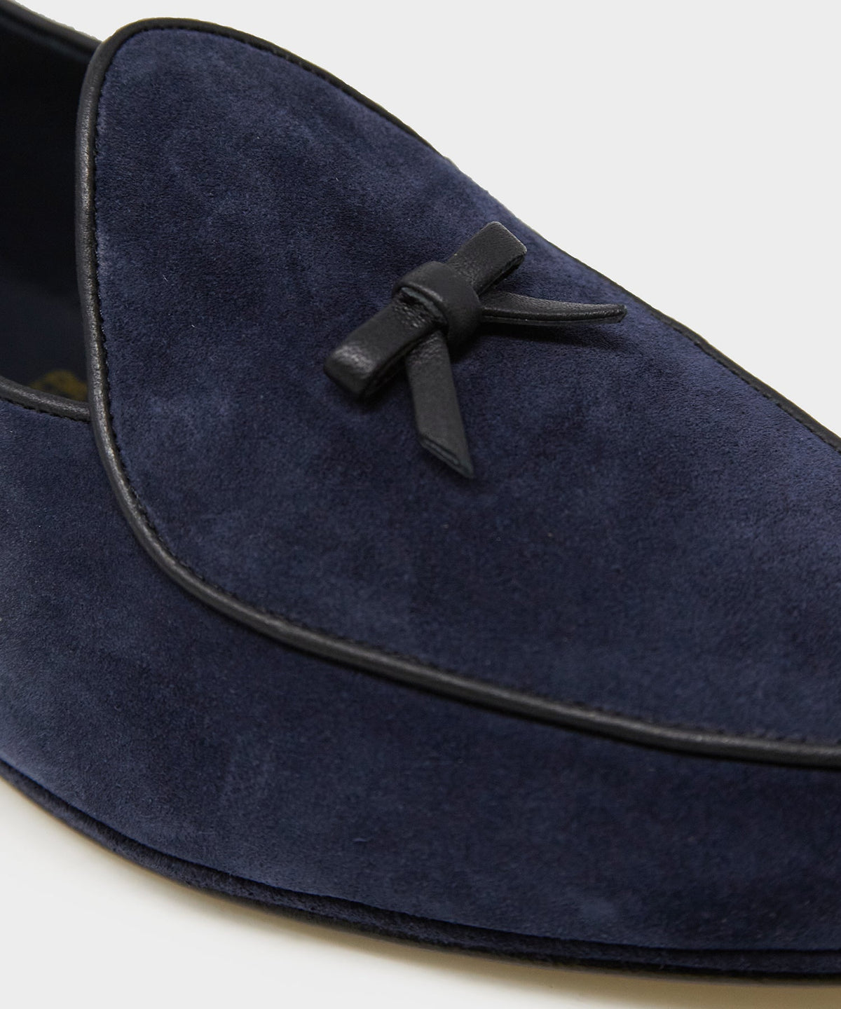 Todd Snyder x Rubinacci Suede Marphy Loafer - Navy