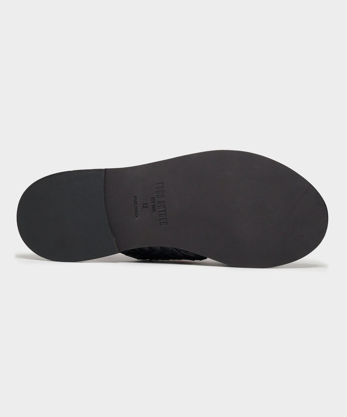 Tuscan Leather Crossover Backstrap Sandal - Black
