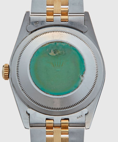1991 Rolex Oyster Perpetual Datejust 2-Tone Diamond Jubilee Watch - Gold