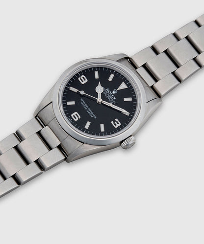 1997 Rolex Oyster Perpetual Explorer Watch - Silver