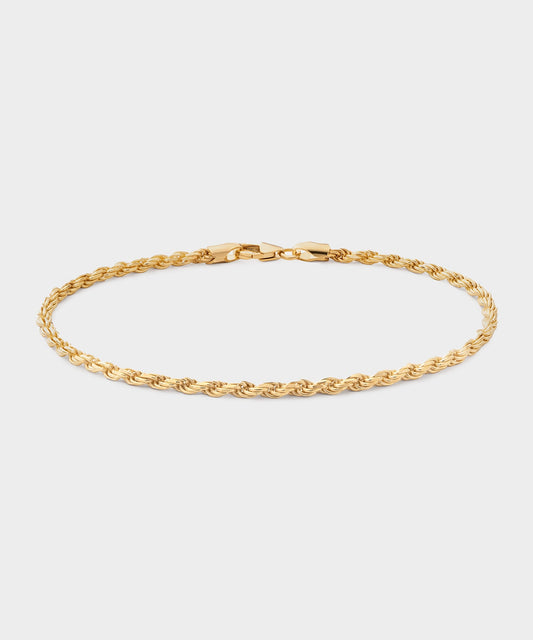Miansai Rope Chain Bracelet - Gold