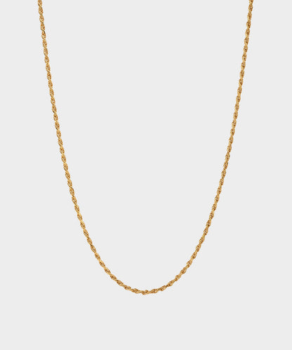 Miansai Gold Vermeil Rope Chain Necklace - Gold