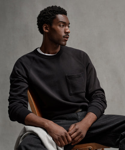 Foundation Pocket Sweatshirt - Pitch Black