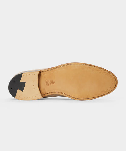 Todd Snyder x Alden Suede Tassel Loafer - Off White