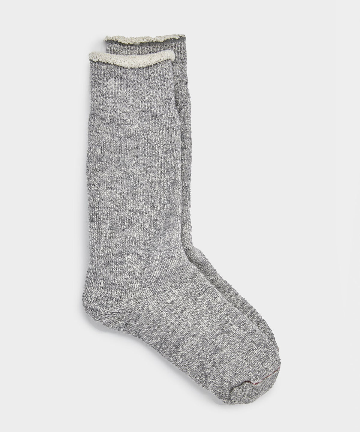 RoToTo Double Face Crew Sock - Grey