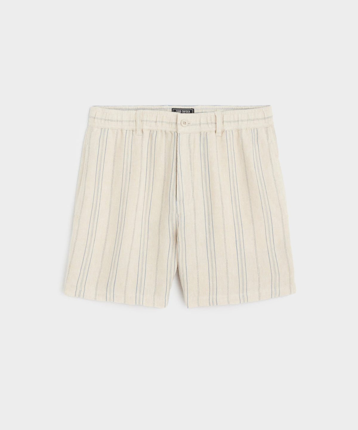 5" Linen Beachcomber Short - Cream