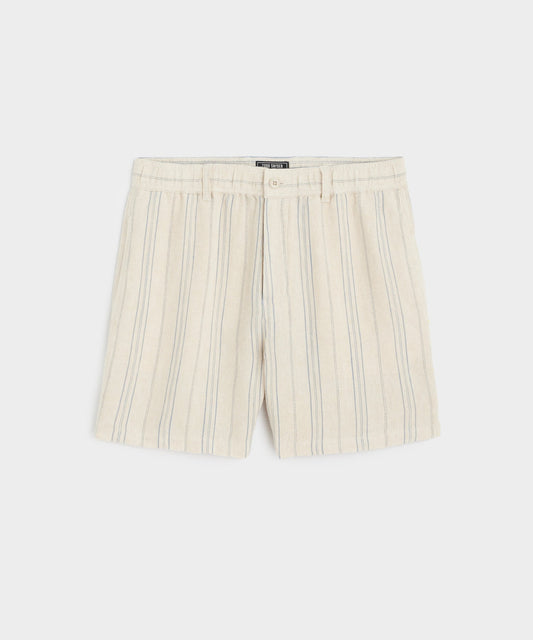 5" Linen Beachcomber Short - Cream