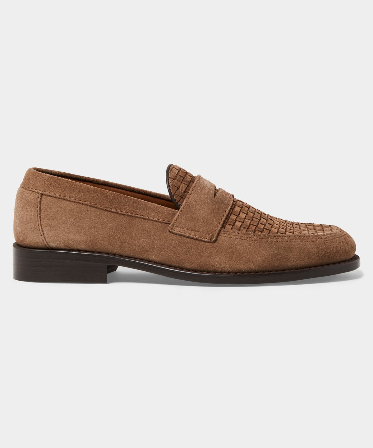 Todd Snyder x Sebago Woven Ryan Loafer - Mushroom