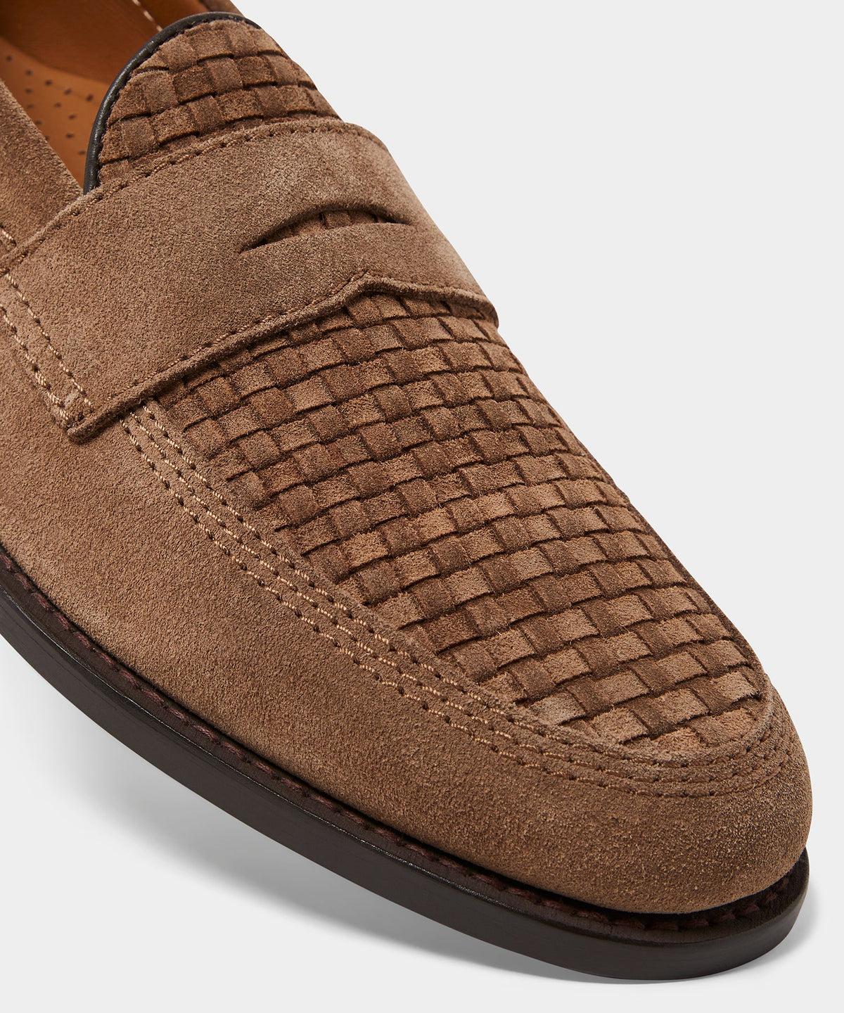 Todd Snyder x Sebago Woven Ryan Loafer - Mushroom