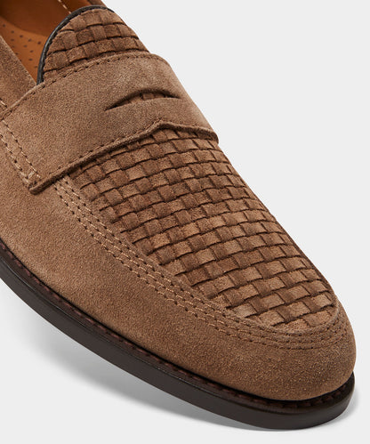 Todd Snyder x Sebago Woven Ryan Loafer - Mushroom