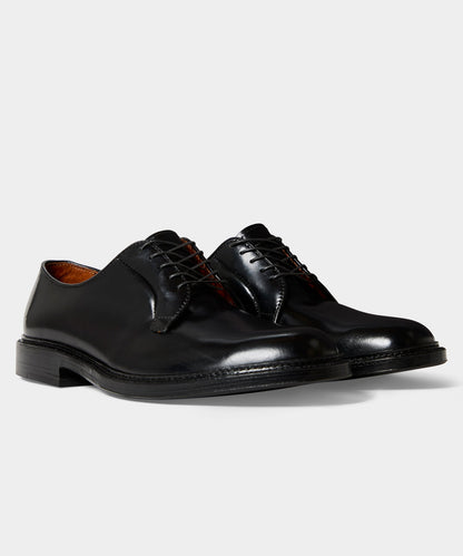 Alden Cordovan Plain Toe Blucher - Black