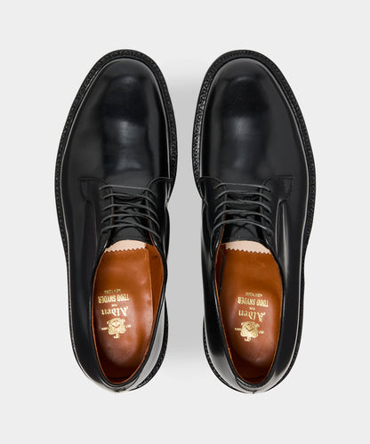 Alden Cordovan Plain Toe Blucher - Black