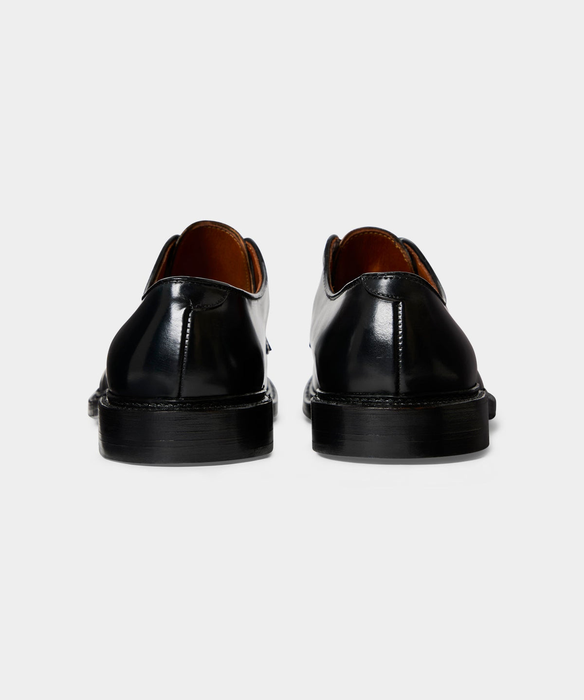 Alden Cordovan Plain Toe Blucher - Black