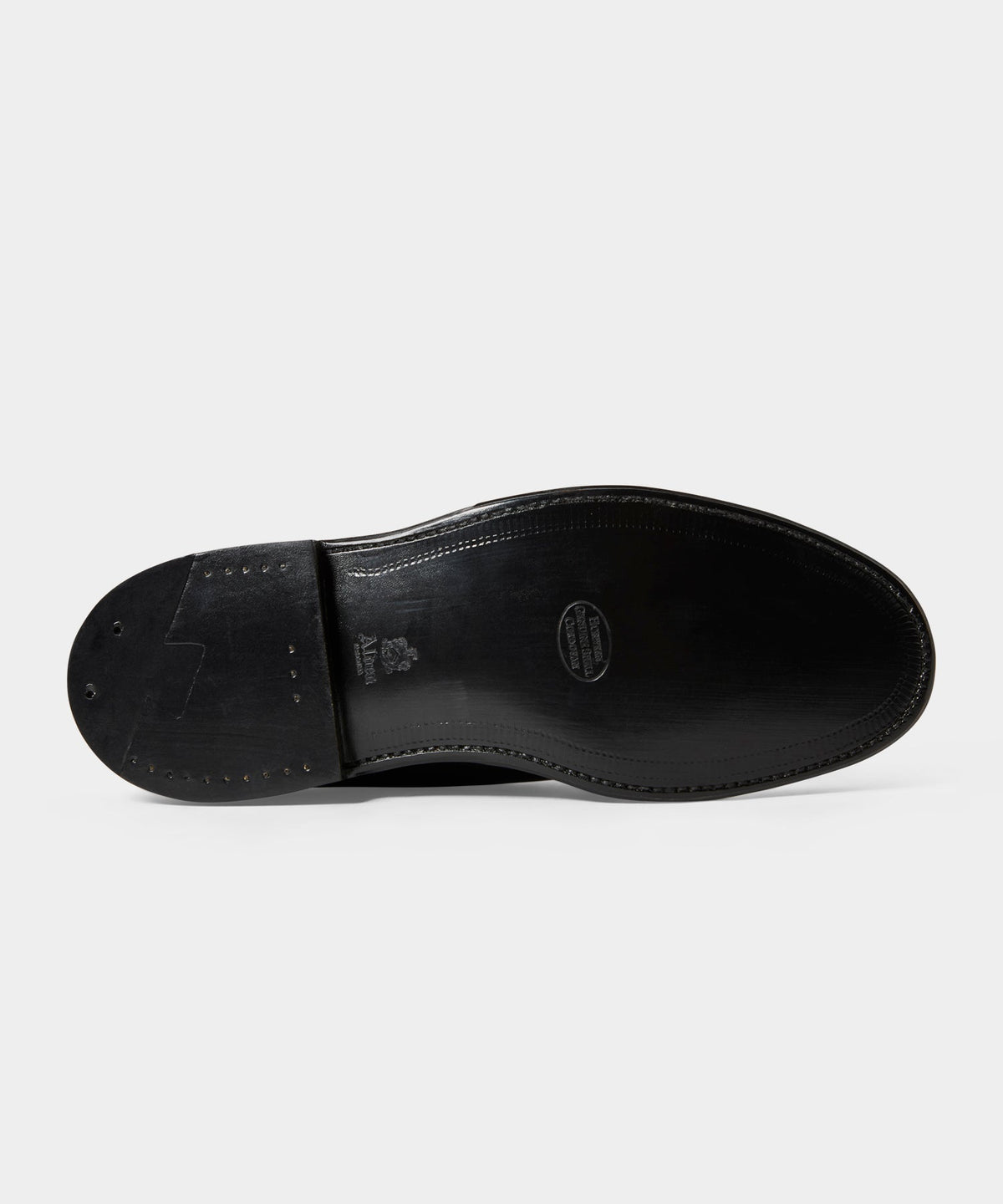 Alden Cordovan Plain Toe Blucher - Black