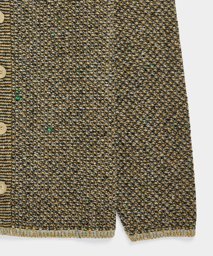 Inis Meáin Donegal Sweater Polo - Mustard