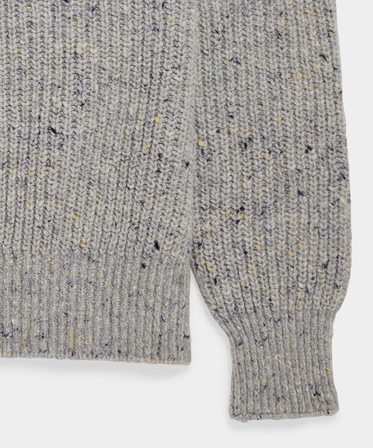Inis Meáin Boat Builder Turtleneck Sweater - Silver