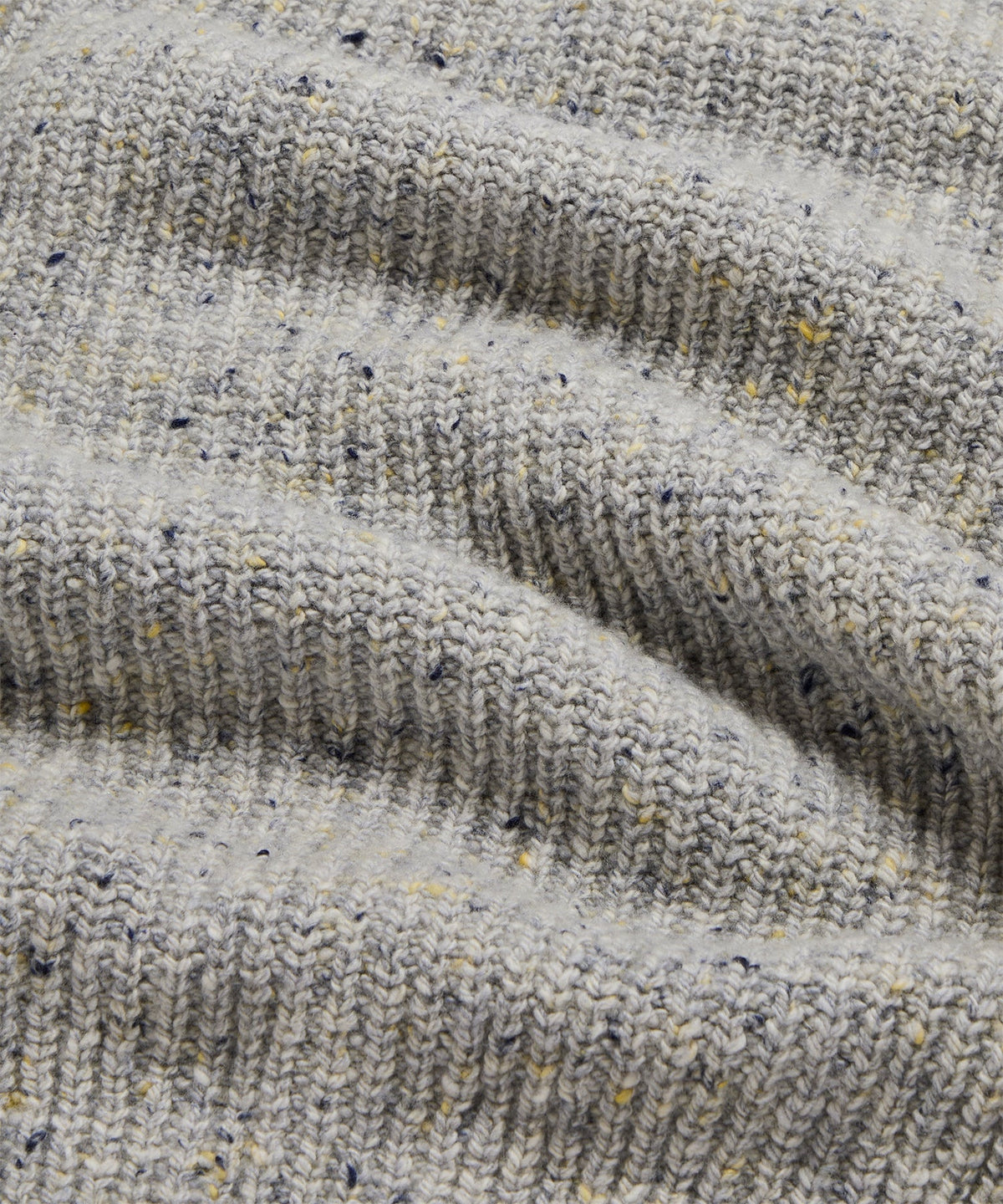 Inis Meáin Boat Builder Turtleneck Sweater - Silver