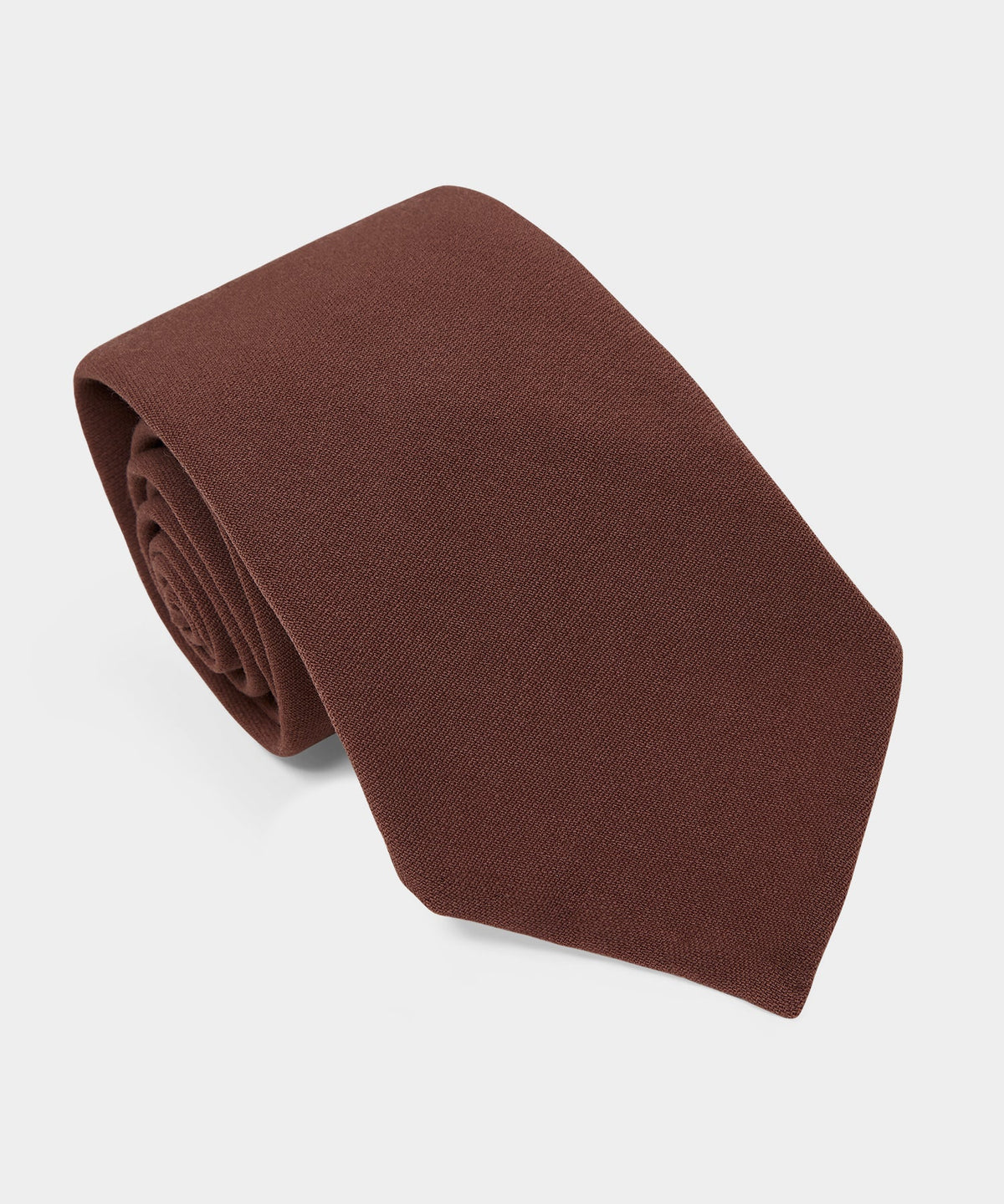 Italian Wool Crepe Tie - Mauve