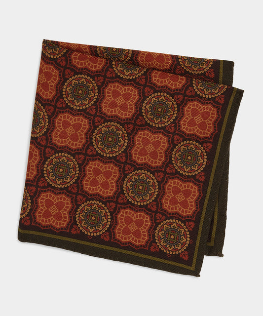 Medallion Neckerchief - Red