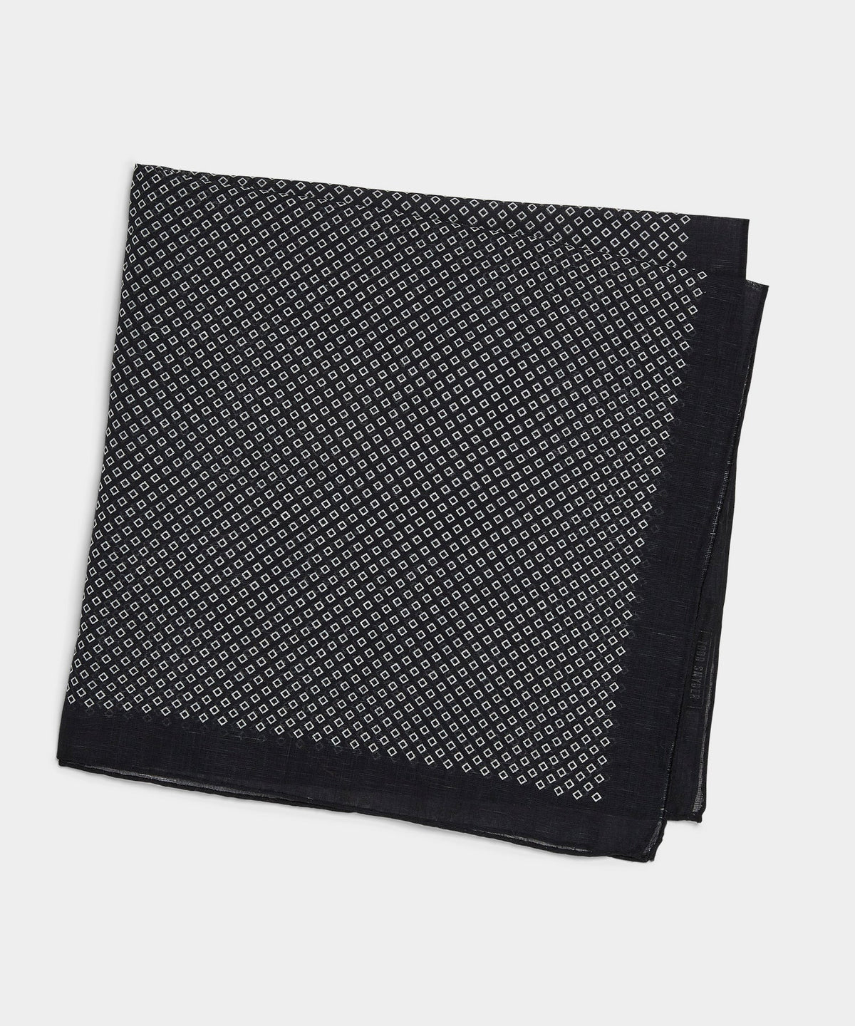 Italian Diamond Neckerchief - Black