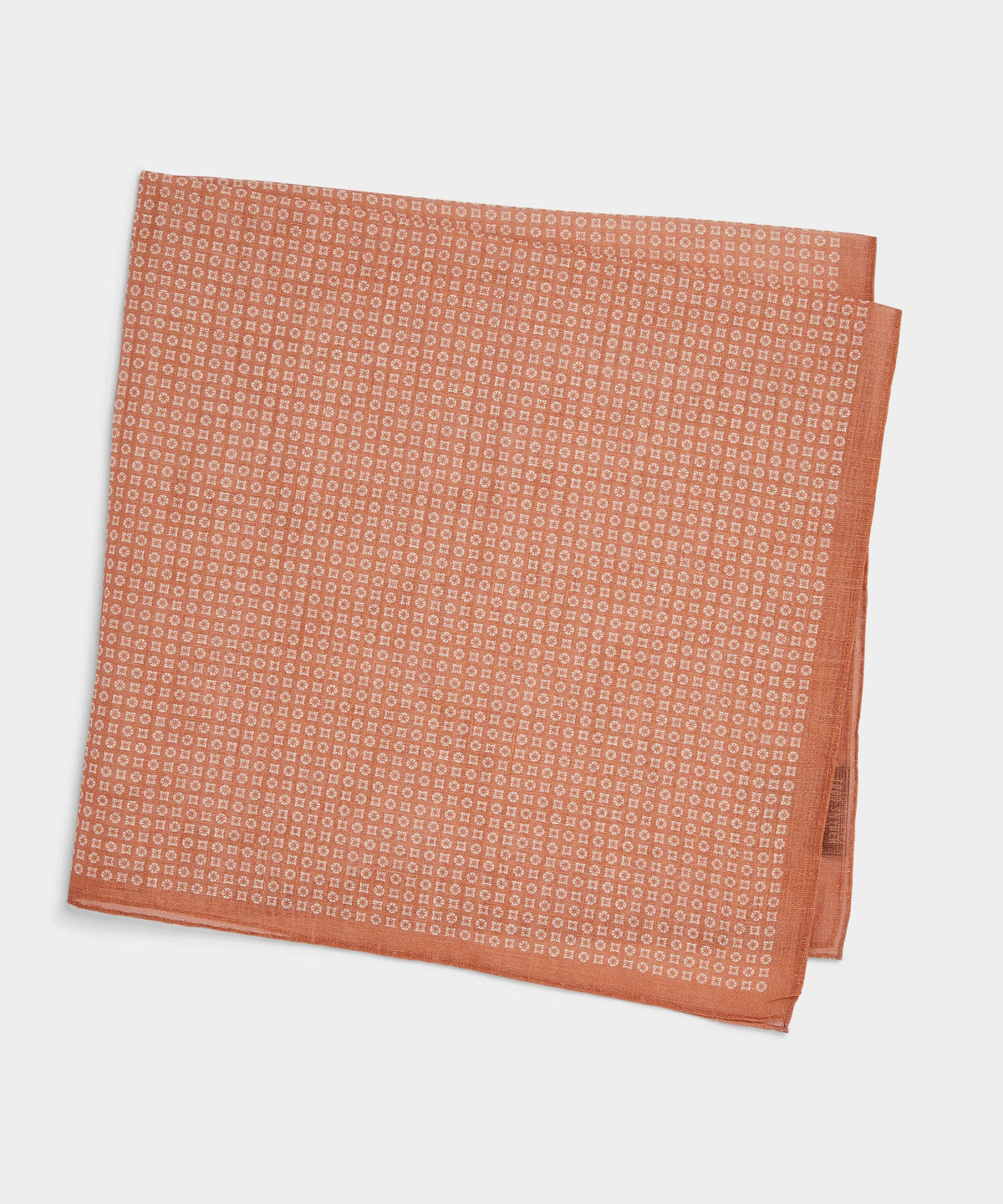 Italian Petal Neat Neckerchief - Tuscan Terracotta