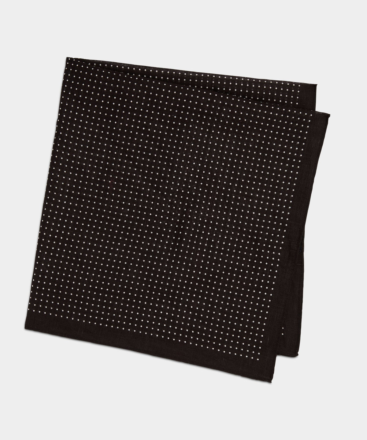 Italian Dot Neckerchief - Dark Brown