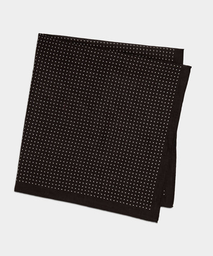 Italian Dot Neckerchief - Dark Brown