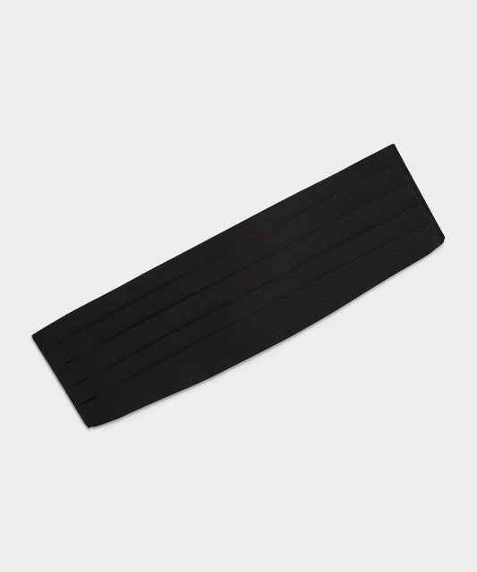 Silk Cummerbund - Black