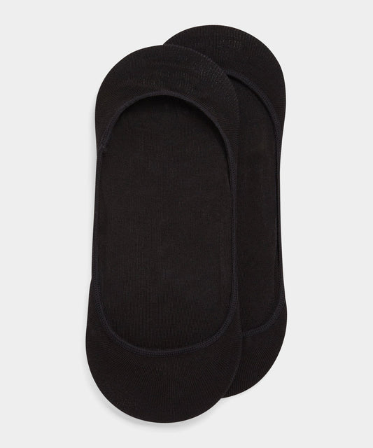 No-Show Sock, 3-Pack - Black