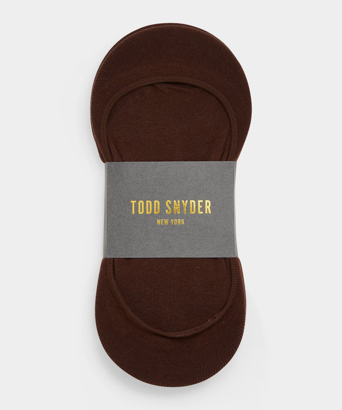 No-Show Sock, 3-Pack - Brown