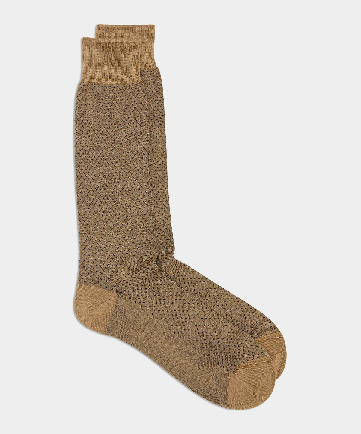 Italian Cotton Dress Sock - Khaki